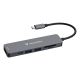 Verbatim 32156 huby i koncentratory USB 3.2 Gen 1 (3.1 Gen 1) Type-C 5000 Mbit/s Szary