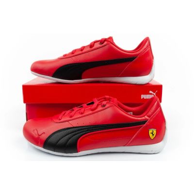 10. Puma buty sportowe męskie Ferrari Neo Cat Rosso Corsa modne wygodne czerwone