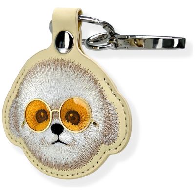 3. Etui Nimmy Glasses Cool Dog na lokalizator - zielone