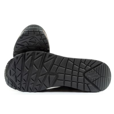 18. Skechers Uno-Loving Love buty sneakersy sportowe damskie modne czarne