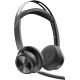 9. POLY Zestaw słuchawkowy Voyager Focus 2 z certyfikatem Microsoft Teams USB-C-C + przejściówka USB-C/A