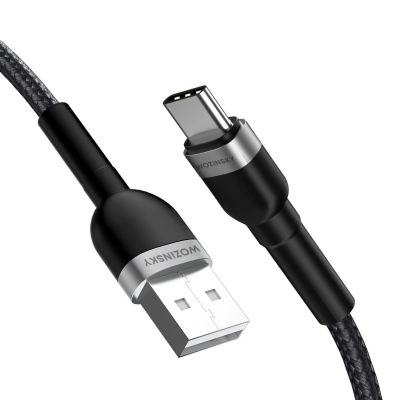 2. Kabel Wozinsky WNBAC1 USB-A / USB-C 2.4A 1 m - czarny