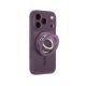 5. Etui AMAZINGTHING Titan Pro Lens Ring Set na iPhone 18 Pro z osłoną aparatu i ringiem magnetycznym kompatybilne z MagSafe - fioletowe