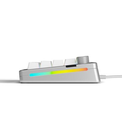 3. Glorious Gaming GLO-KB-GMMK3-PRO-65-PB-FOX-W-SIL-US klawiatura