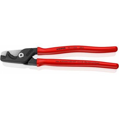 2. Nożyce do kabli KNIPEX StepCut® XL (95 11 225) ze stopniowanymi krawędziami tnącymi