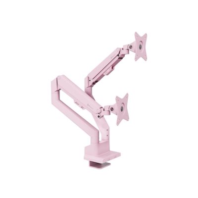 5. Arozzi AZ-ALZARE-NEO-DUO-PNK uchwyt / stojak do monitorów 81,3 cm (32") Biurko Różowy