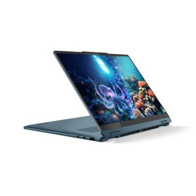 2. Lenovo Yoga 7 2-in-1 14AKP10 Ryzen AI 5 340 14.0"WUXGA Touch OLED 400nits Glossy 60Hz 16GB LPDDR5-6400 SSD512 Radeon 840M Graphics Cam 5.0MP 70Wh Win11 Tidal Teal