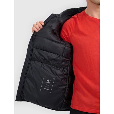 7. Kurtka puchowa trekkingowa z wypełnieniem naturalnym męska 4F 4FWAW25TDJAM0733-20S