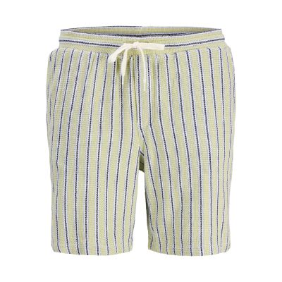 Jack&Jones męskie szorty w paski JPSTJAIDEN COBA STRIPE JOG SHORTS REG SN 12274413 TEA/STRIPES