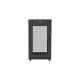 5. SZAFA INSTALACYJNA RACK STOJĄCA 19" 22U 600X600 CZARNA DRZWI PERFOROWANE LCD LANBERG (FLAT PACK) V2
