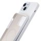 4. Etui 3mk Hardy Silicone MagCase na iPhone 15 - biało-srebrne