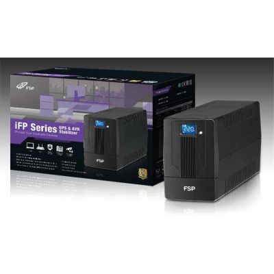 5. UPS FORTRON FSP iFP 1500 (PPF9003100) Technologia line-interactive 1,5kVA 900W 2x gniazdo sieciowe