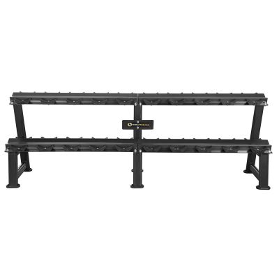 2. STR23 (3 CZĘŚCI) STOJAK NA HANTLE DUŻY Z UCHWYTAMI HMS PREMIUM