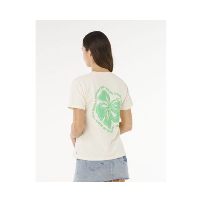 3. Koszulka damska RIP CURL Surf Puff Party Pack Relaxed beżowa