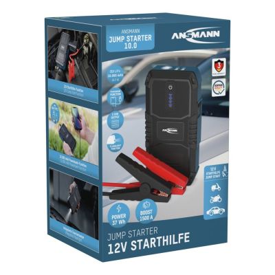 6. Rozrusznik akumulatorowy ANSMANN 10.0 Latarka Powerbank 37Wh 12V