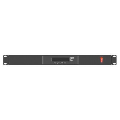 12. LANBERG PANEL WENTYLACYJNY 1U LCD 19" Z TERMOSTATEM 2 WENTYLATORY 230V CZARNY