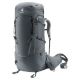 2. Plecak Deuter Aircontact Core 55+10 SL 55 l Czarny, Grafitowy