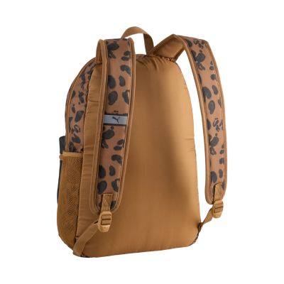 3. Plecak Puma Phase AOP brązowo-czarny / panterka 91169 16