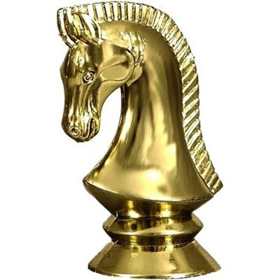 9. Figurka plastikowa szachy - głowa konia - F2260/G  F164/G