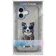 7. Etui Nimmy Glasses Cool nag na iPhone 17 - szare