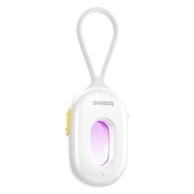 5. Wykrywacz ukrytych kamer Baseus Heyo Series II z alarmem i mini latarką + kabel Baseus Simple USB-A - USB-C – biały