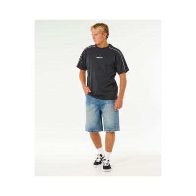 3. Koszulka męska RIP CURL Inner Visions Panel Tee czarna