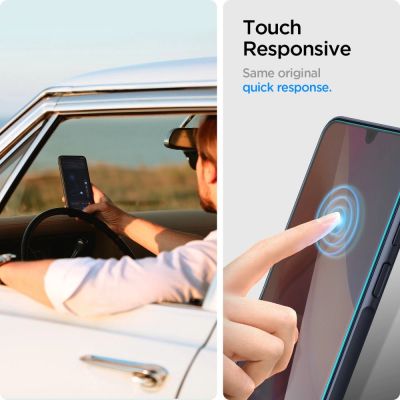 6. Szkło hartowane Spigen Glas.tR Slim 2-Pack na Samsung Galaxy A16 4G / 5G - przezroczyste