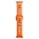 2. Pasek silikonowy 3mk Silicone Watch Strap do Apple Watch 38 / 40 / 41 mm - pomarańczowy