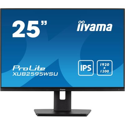 2. iiyama ProLite XUB2595WSU-B5 monitor komputerowy 63,5 cm (25") 1920 x 1200 px WUXGA LED Czarny