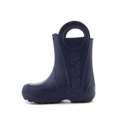 4. CROCS HANDLE IT RAIN BOOT KIDS NAVY 211052-410