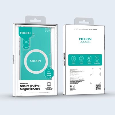 16. Etui Nillkin Nature TPU Pro Magnetic Case z MagSafe na Samsung S25 - białe
