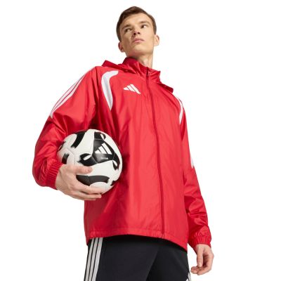 5. Kurtka męska adidas Tiro 26 League Windbreaker czerwona JY9731