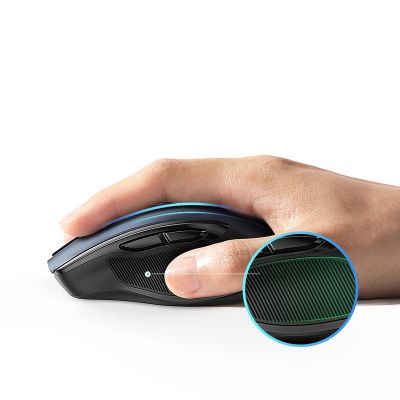 12. Mysz Ugreen MU006 optyczna bezprzewodowa USB 2.4GHz 4000 DPI - czarna