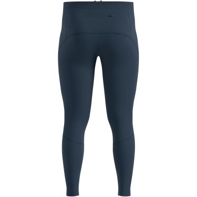 7. Legginsy męskie Odlo ESSENTIAL WARM Tights granatowe