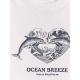 2. T-shirt regular z nadrukiem damski 4F 4FRSS26TTSHF4019-10S