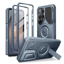 Etui Tech-Protect Kevlar MagSafe 2-Set na Samsung Galaxy S26 Ultra - niebieskie