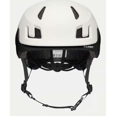4. Kask wspinaczkowy Mammut Haute Route Helmet - white/black rozmiar: 55_59_cm
