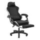 7. TACENS MARS MGC-X FABRIC Black/White - fotel gamingowy