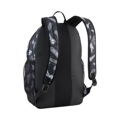 3. Plecak Puma Academy AOP czarno-szary 91150 25