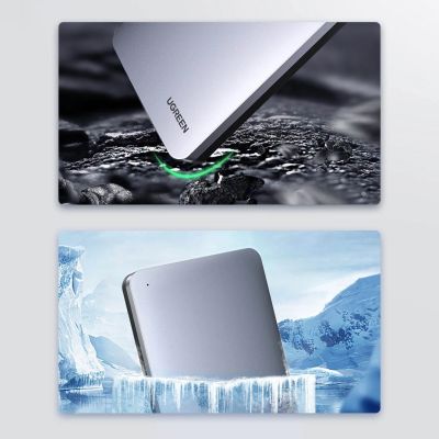 4. Kieszeń Ugreen CM300 70498 na dysk twardy 2,5'' SATA 3.0 6Gbps - szary + kabel USB-C - USB-A 0.5m