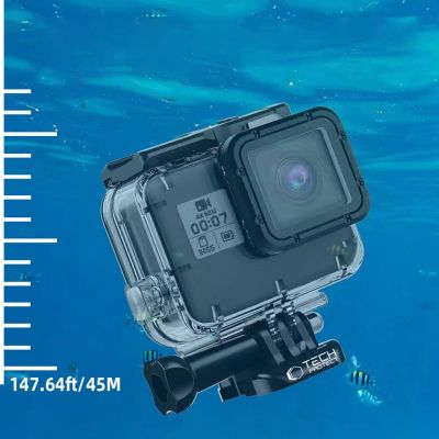 3. Etui Tech-Protect GA200 wodoodporne do GoPro Hero 5 / 6 / 7 - przezroczyste