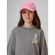 3. T-shirt loose z nadrukiem dziewczęcy 4F 4FJRSS26TTSHF3980-25S