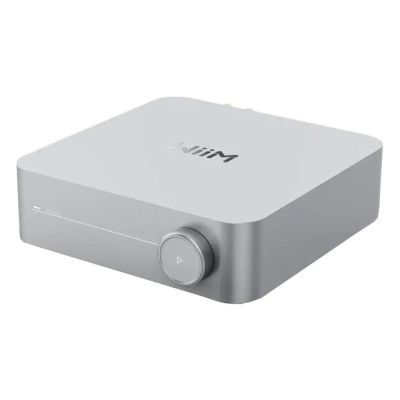 WiiM Amp Silver - Stereofoniczny wzmacniacz strumieniowy