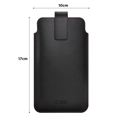 3. Etui Tech-Protect SM65 dla smartfonów 6.0-6.9" - czarno-czerwone
