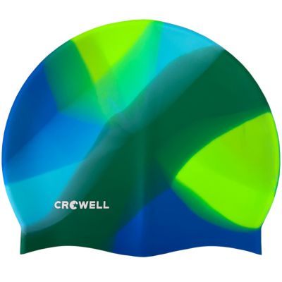 3. Czepek pływacki silikonowy Crowell Multi Flame kol.20
