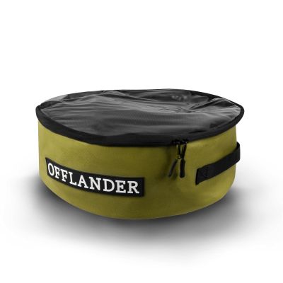 2. OFFLANDER TORBA OKRĄGŁA ZAMYKANA Z PRZEZROCZYSTĄ GÓRĄ PVC 24 L