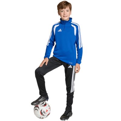 12. Bluza dla dzieci adidas Tiro 26 League Training Top niebiesko-biała JY7162
