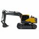 9. Jamara Bagger Volvo EC160E zdalnie sterowany model Koparka Silnik elektryczny 1:26