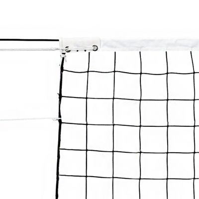 5. Siatka do siatkówki z antenkami Netex 9,5 m x 1 m czarna SI0007