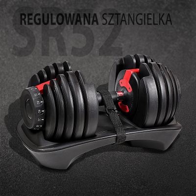 53. Sztangielka regulowana HMS 52 LBS SR52 